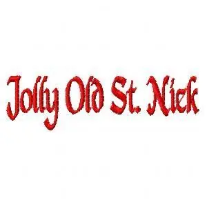 Buy Online Jolly St Nick Embroidery Design