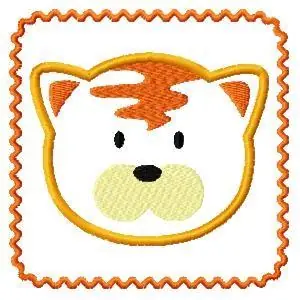 Weekend Sale Cat Head Embroidery Design