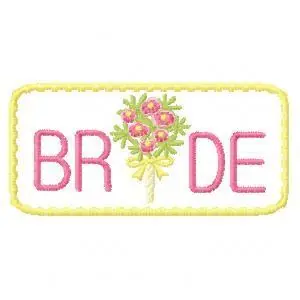 Bride Bouquet Embroidery Design Latest