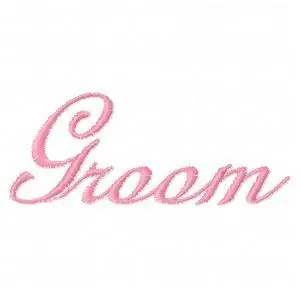 Buy Direct Groom Embroidery Design