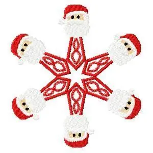 Santa Claus Embroidery Design Bulk Order