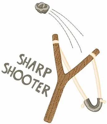 Sharp Shooter Embroidery Design Editor’s Pick