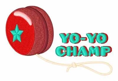 Top Pick Yo-Yo Champ Embroidery Design