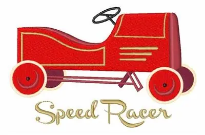 Best Seller Speed Racer Embroidery Design