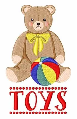 Free Returns Vintage Toys Embroidery Design