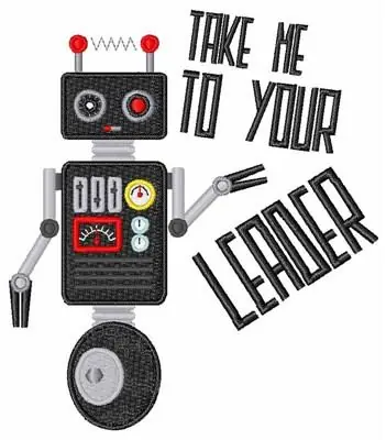 Order Now To Your Leader Embroidery Design
