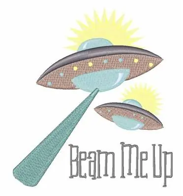 Beam Me Up Embroidery Design Best Choice