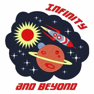 Infinity And Beyond Embroidery Design Top Rated