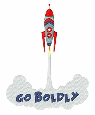 Go Boldly Embroidery Design Mega Sale