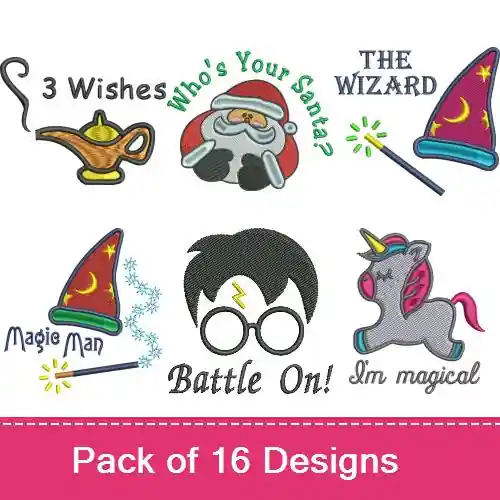 Make A Wish Embroidery design pack by Favpro Designs, Embroidery Packs on EmbroideryDesigns.com Today Only
