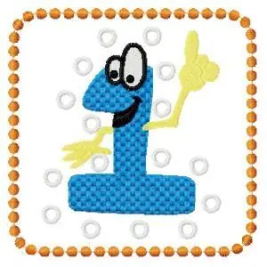 Cartoon 1 Embroidery Design Editor’s Pick