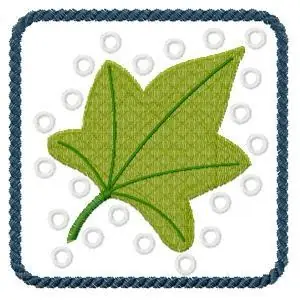 Leaf Block Embroidery Design Best Price