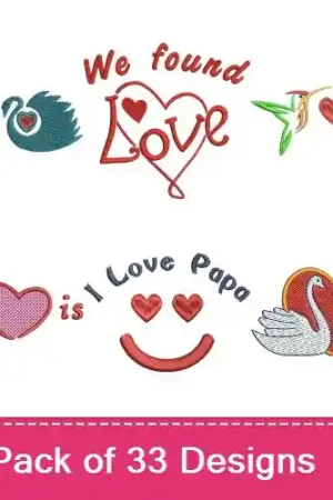 Plant Some Love Embroidery design pack by Favpro Designs, Embroidery Packs on EmbroideryDesigns.com Authentic