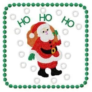 New Release Ho Ho Ho Embroidery Design