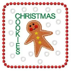 Christmas Cookies Embroidery Design Big Sale