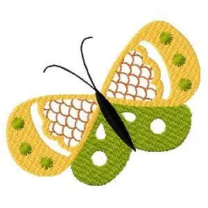 Sotted Butterfly Embroidery Design New Arrival