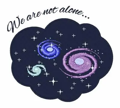 Not Alone Embroidery Design Last Chance