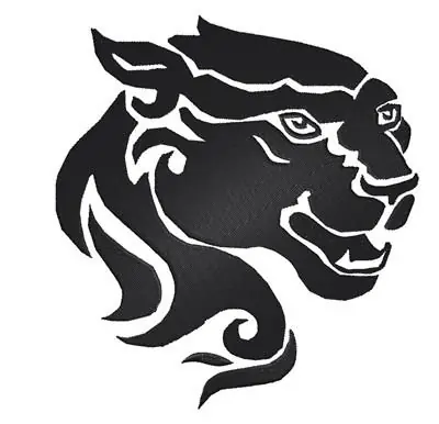 Panther Tribal Embroidery Design Editor’s Pick