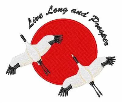 Live Long Embroidery Design Limited Edition