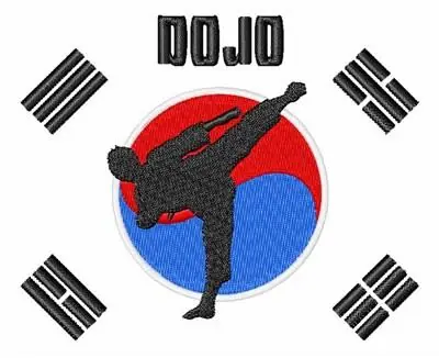 Martial Arts Dojo Embroidery Design Buy Today