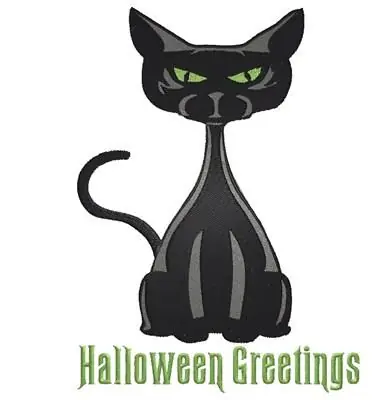 Halloween Greetings Embroidery Design Deal
