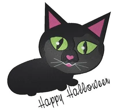 Halloween Kitty Embroidery Design Must Have