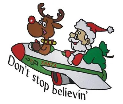 Reduced Price Dont Stop Believin Embroidery Design