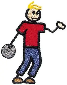 Factory Price Bowler Embroidery Design