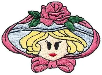 Little Girl Embroidery Design Buy Direct