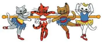 Best Price Ballet Cats Embroidery Design