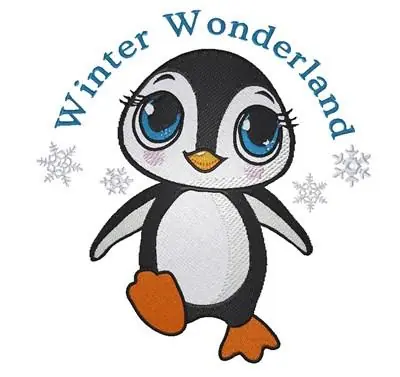 Winter Wonderland Embroidery Design Wholesale