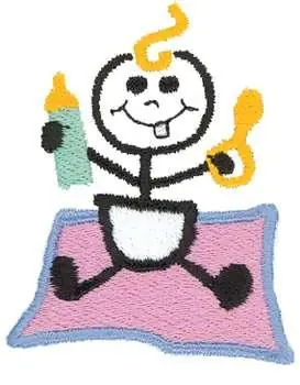 Place Order Stick Baby Embroidery Design