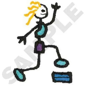 Must Have Aerobics Embroidery Design