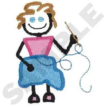 Flash Sale Seamstress Embroidery Design