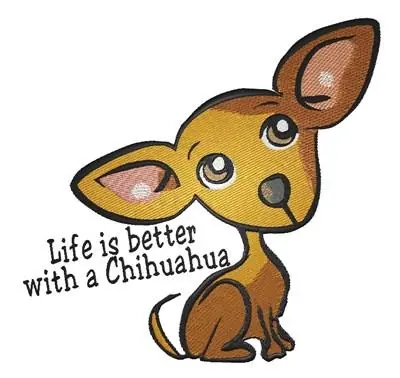 Markdown Life Is Better Embroidery Design