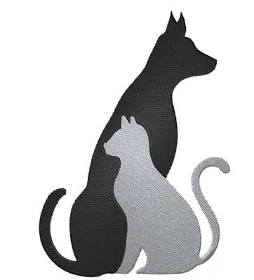 Get Yours Dog and Cat Embroidery Design