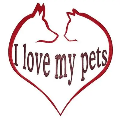 Cheap Love My Pets Embroidery Design