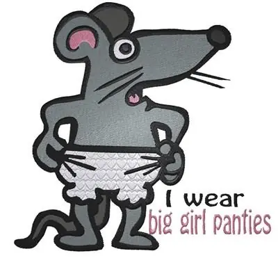 Free Shipping Big Girl Panties Embroidery Design