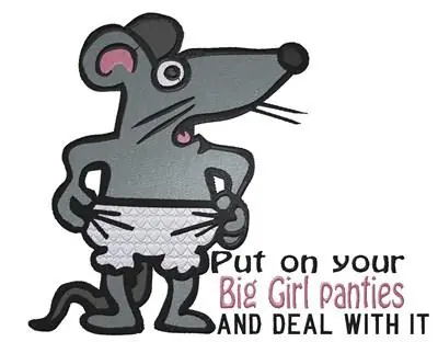 Deal With It Embroidery Design Original