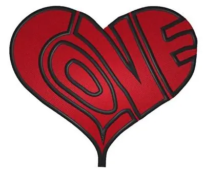 Love Heart Embroidery Design Order Now