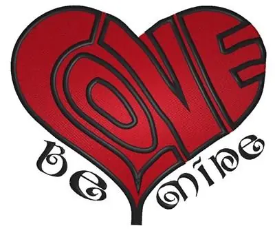 Trusted Brand Be Mine Embroidery Design