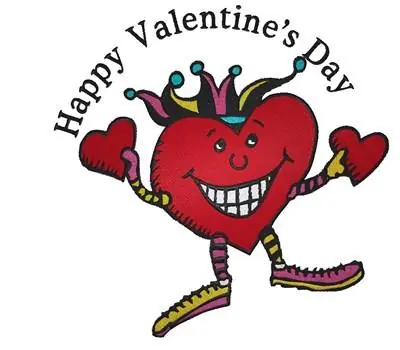Jester Valentine Embroidery Design Deal