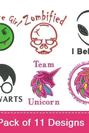 Fantastic Characters Of Fantasy Embroidery design pack by Favpro Designs, Embroidery Packs on EmbroideryDesigns.com Mega Sale