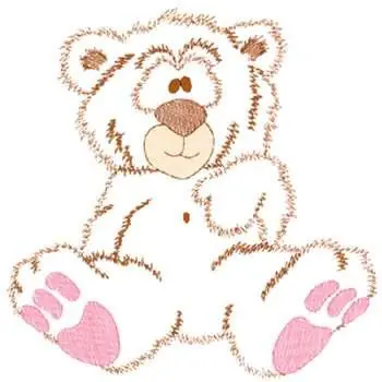 Factory Price Teddy Bear Embroidery Design