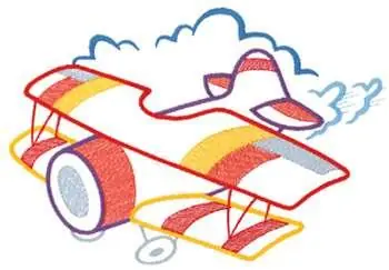 Super Sale Airplane Embroidery Design