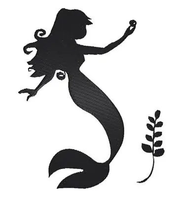 Editor’s Pick Mermaid Girl Embroidery Design