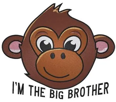 Big Brother Embroidery Design Wholesale