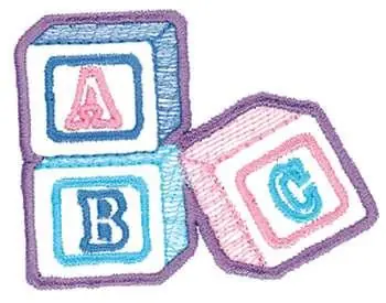 Baby Blocks Outline Embroidery Design Don’t Miss Out