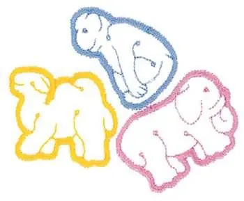 No Minimum Order Animal Crackers Embroidery Design
