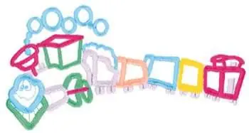 Toy Train Outline Embroidery Design Clearance